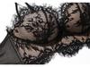 Women's Lace-Edge Wireless Bra Set for Small Chest Enhancement