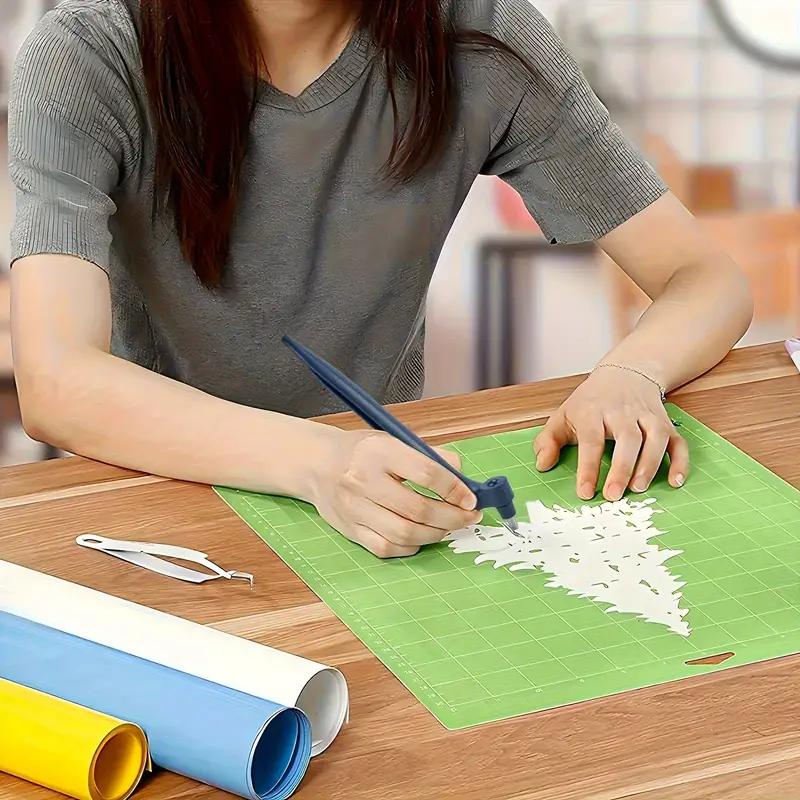360° Rotating Carving Knife Simple Handbook Paper Cutting Carving Knife Office Cutting Tool DIY Utility Knife