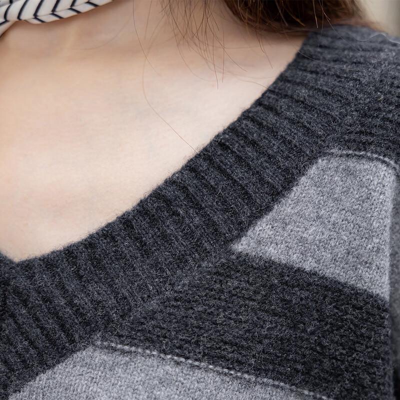 Mokana Winter Striped Wool Sweater