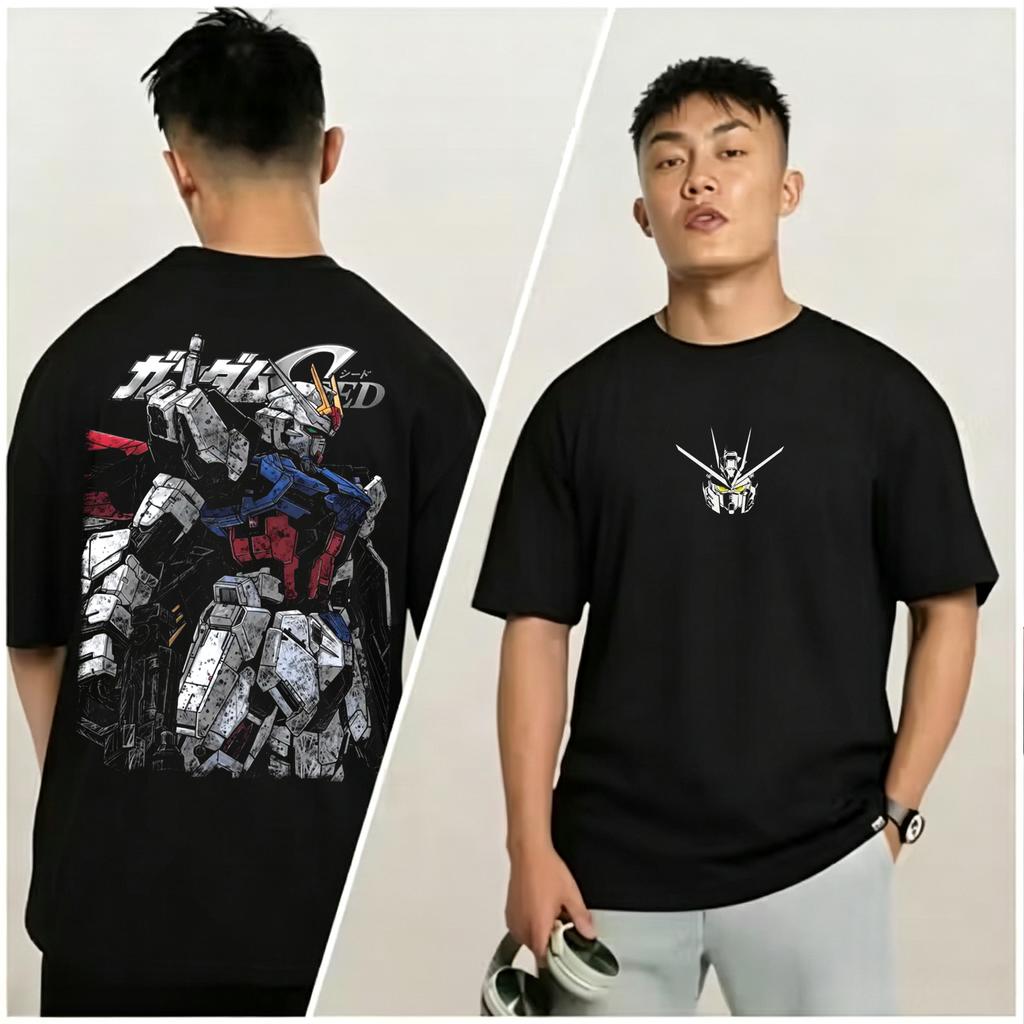 Anime Japonez Robot de Luptă RX-78-2 Gundam Tricouri de Var cu Mânecă Scurtă din Bumbac Imprimat Bărbați Femei Harajuku Y2k Streetwear Tricouri Topuri