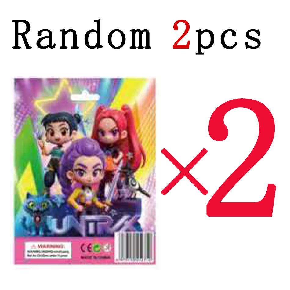 NEU Kpop Dämonenjäger Figur Cartoon Jäger Tiger Rumi/Mira/Zoey Actionfigur PVC Schreibtischdekoration Modellpuppe Spielzeug Kindergeschenk