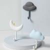 3 ks Roztomilý nástěnný háček Samolepicí Nástěnný Kuchyňský háček Mrak Měsíc Dekorativní háček Věšák na ručníky pro Organizaci Domova Ložnice Koupelny