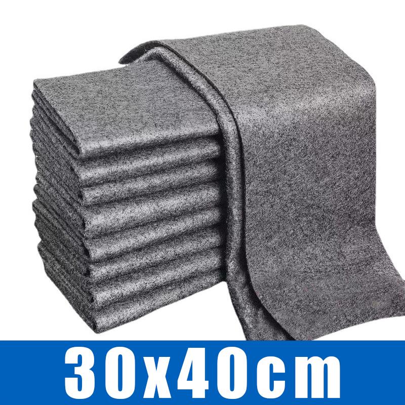 

Утолщенная волшебная салфетка для очистки, многоразовая, без водяных знаков, волшебная чистка, тряпки для мытья стекол автомобиля, кухонное полотенце 5/2 шт. 2pcs