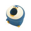 Cute Animal Pen Holder Mini Dinosaur Dolphin Shark Penguin Cat Dog Rabbit Shape Portable Resin Pencil Rest Organizer Stand Desktop Ornament Student