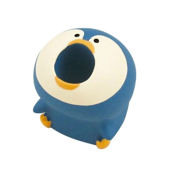 Cute Animal Pen Holder Mini Dinosaur Dolphin Shark Penguin Cat Dog Rabbit Shape Portable Resin Pencil Rest Organizer Stand Desktop Ornament Student