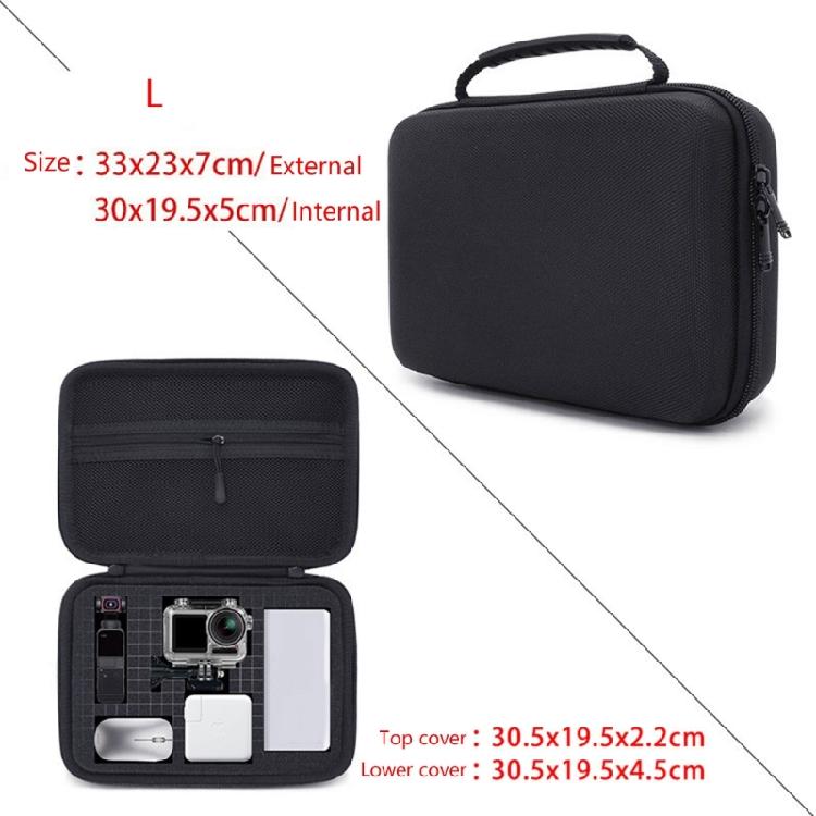 Digital Storage Bag Shockproof Equipment Organizers With Soft Inner Lining Suitable For Multiple Electronics