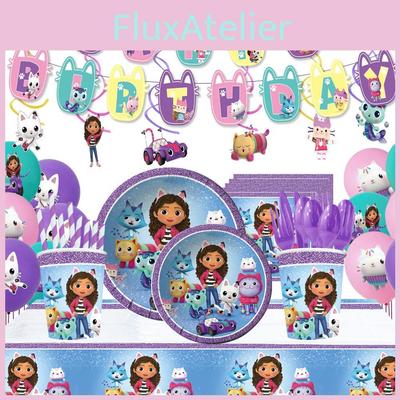 Unique And Colorful Gabby Dollhouse Birthday Party Decoration Kit For All Occasions