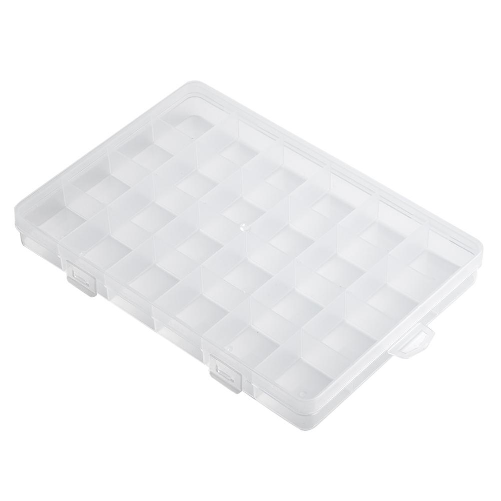 Kosmetik Aufbewahrungsbox Perlenhalter Behälter Transparent Multifunktional