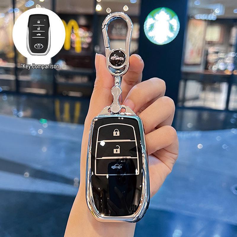 Toyota Schlüsselabdeckung Kompatibel mit Corolla, Camry, Levin, RAV4, Venza, Avalon und Fenglanda