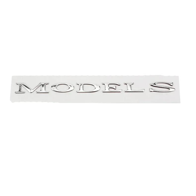 Metal ABS Car Styling Trunk Rear Tail Body Side Badge Sticker for Tesla Model 3 S X Y DUAL MOTOR Emblem Exterior Accessories