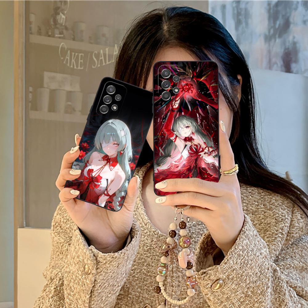 Wuthering Waves Phrolova Matte Mobile Phone Case for Samsung Galaxy M55 54 42 35 34 33 32 23 22 15 14 13 12 F55 5G Cover