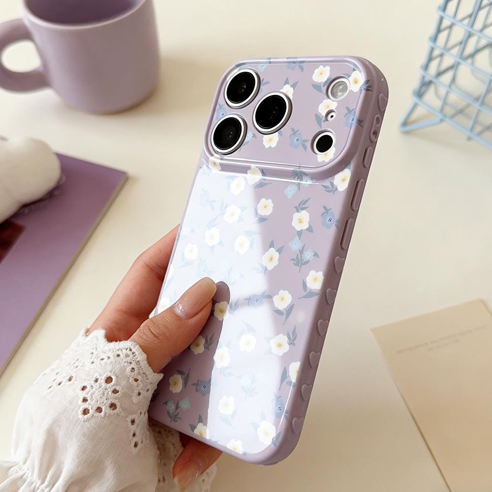 Drop-proof Mixed Floral iPhone 15/16/17/17 Pro Protective Case