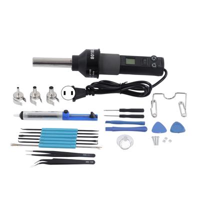 Portable LCD Display Hot Air Gun Adjustable Electronic Heat Gun Soldering Desoldering Tools US Plug