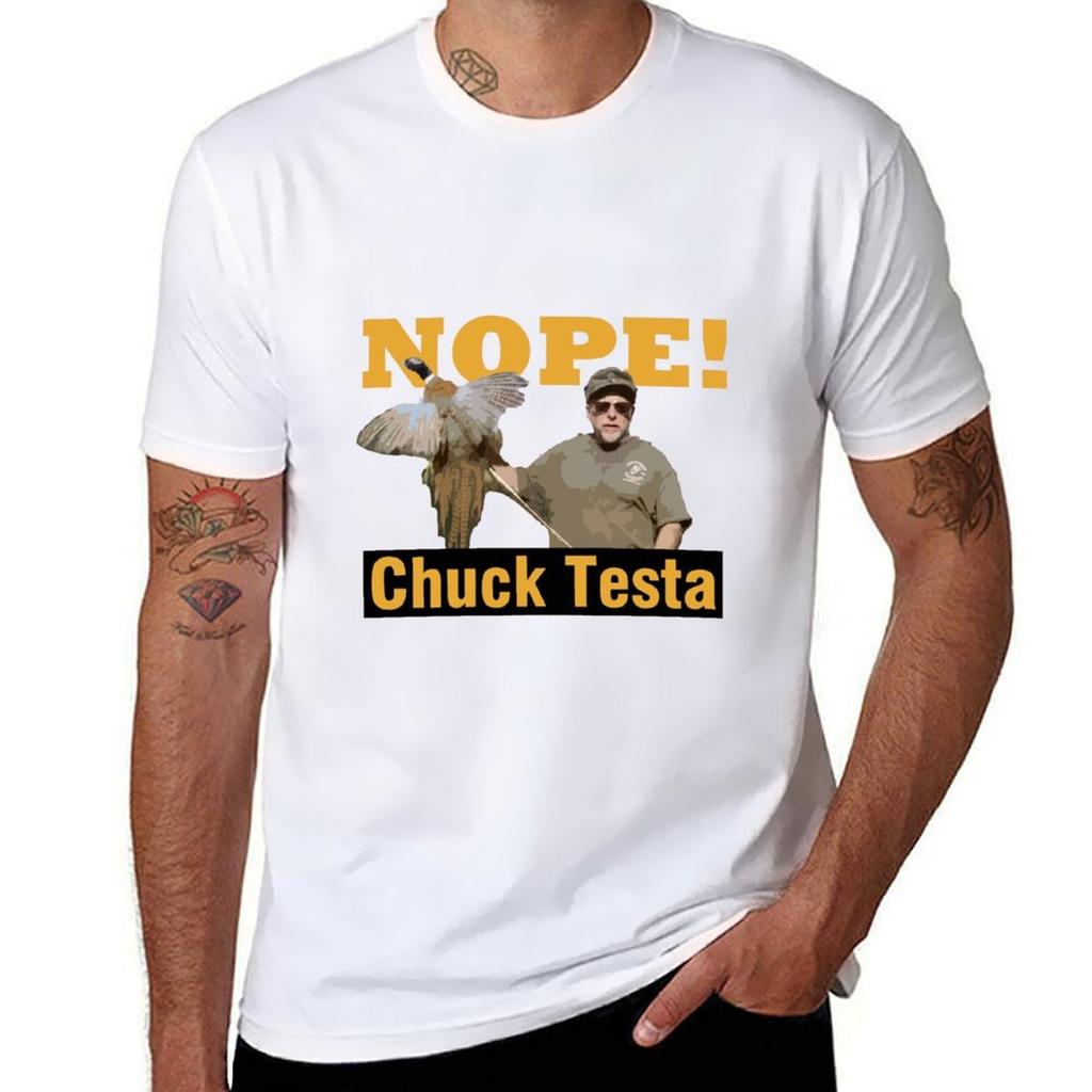Chuck Testa TShirt Independence Day Short Sleeve TShirt