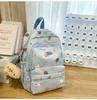 Girl School Backpack With Nylon Material And Laptop Compartment For Education Use