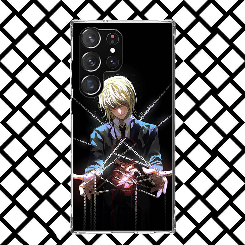 Huner X-Hunters Kurapika Phone Case for Samsung Galaxy S26 S25 Edge S24 S23 Ultra S22 Plus S21 FE S20 + Soft Cover Print Fundas