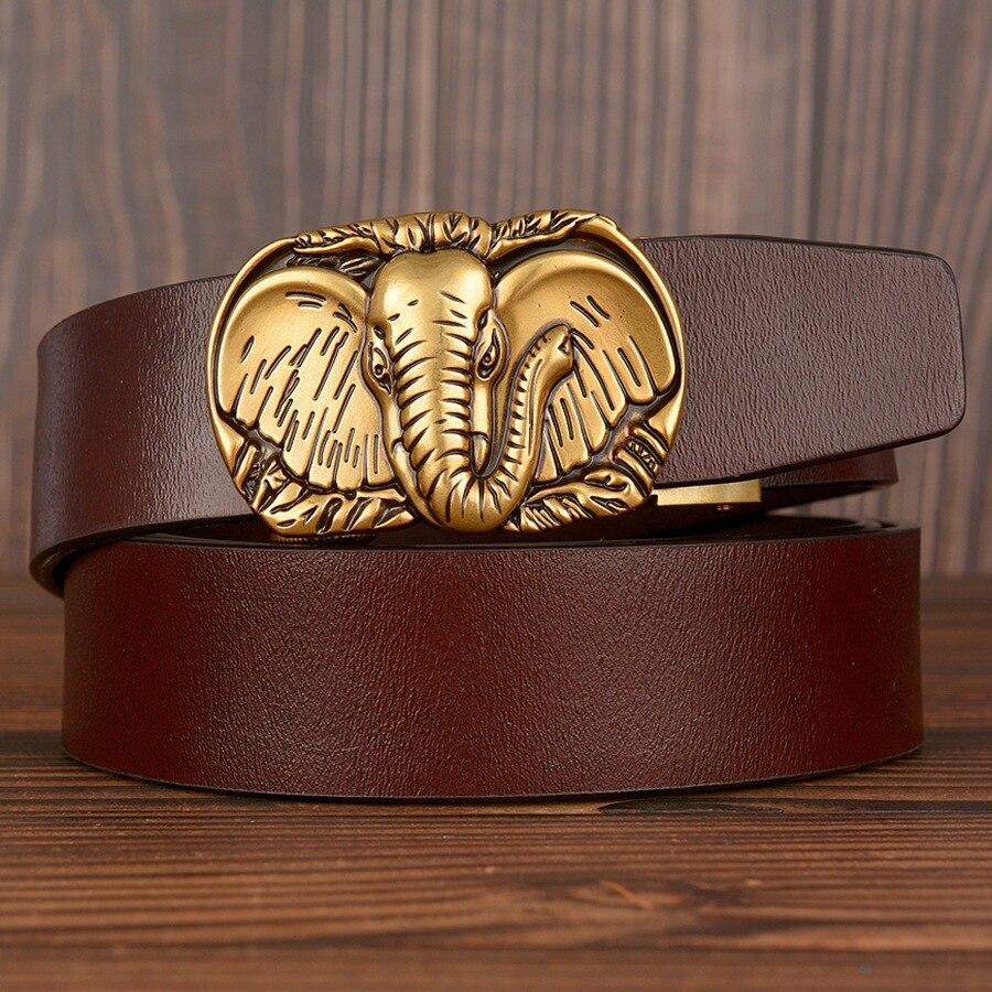 elephant leather belt