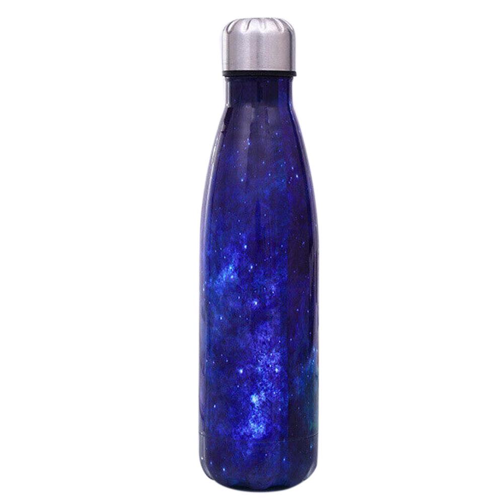 Puntos 500ML Starry Sky/Plating Stainless Steel Insulated Water Bottle Sport Flask Cup