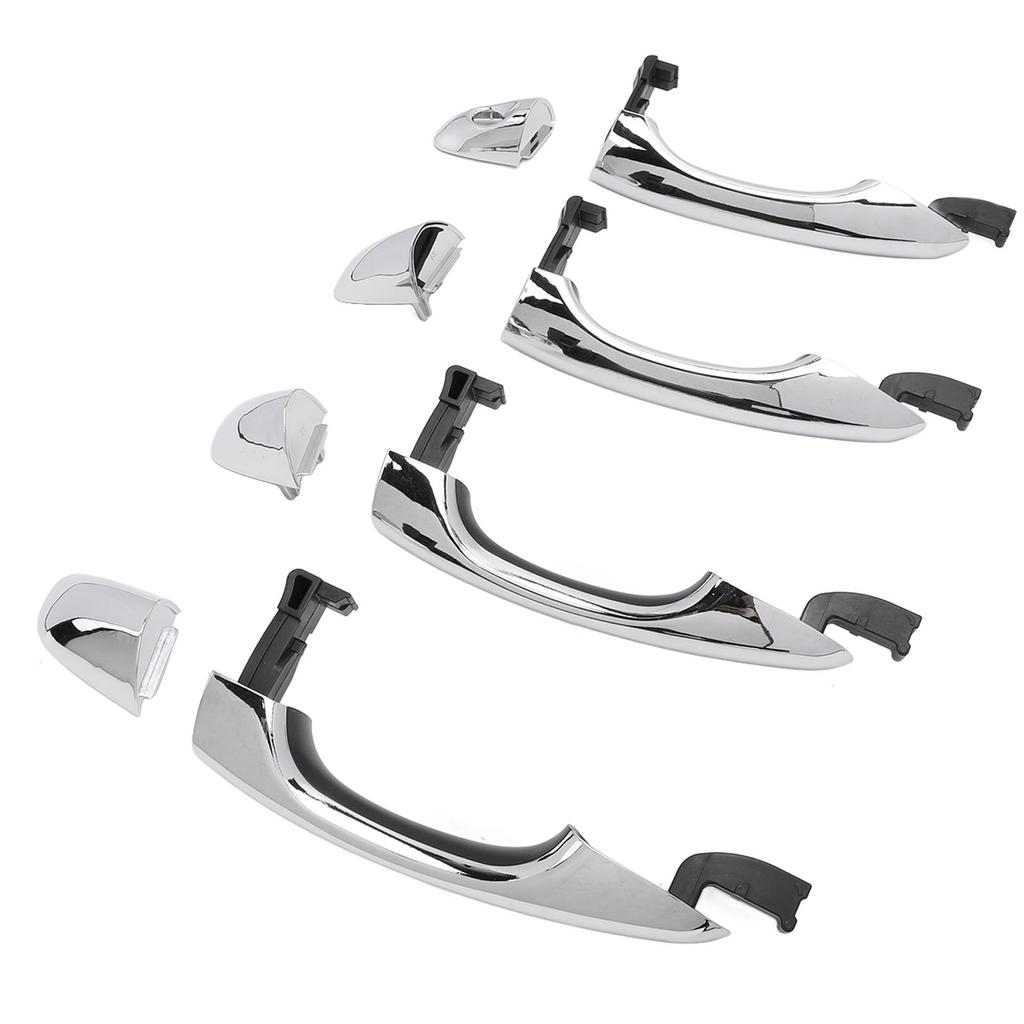 4PCS Outside Door Handle Set ABS Chrome Smooth Operation Comfortable Grip 82651C5010 for Sorento 2016 to 2020