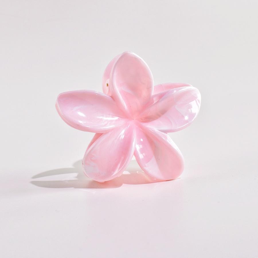 1 Stück farbige, verschmierte Blumenhaarspange im Urlaubsstil, Haaraccessoire für halbes oder ganzes Haar, geeignet als Geschenk und für den Alltag.