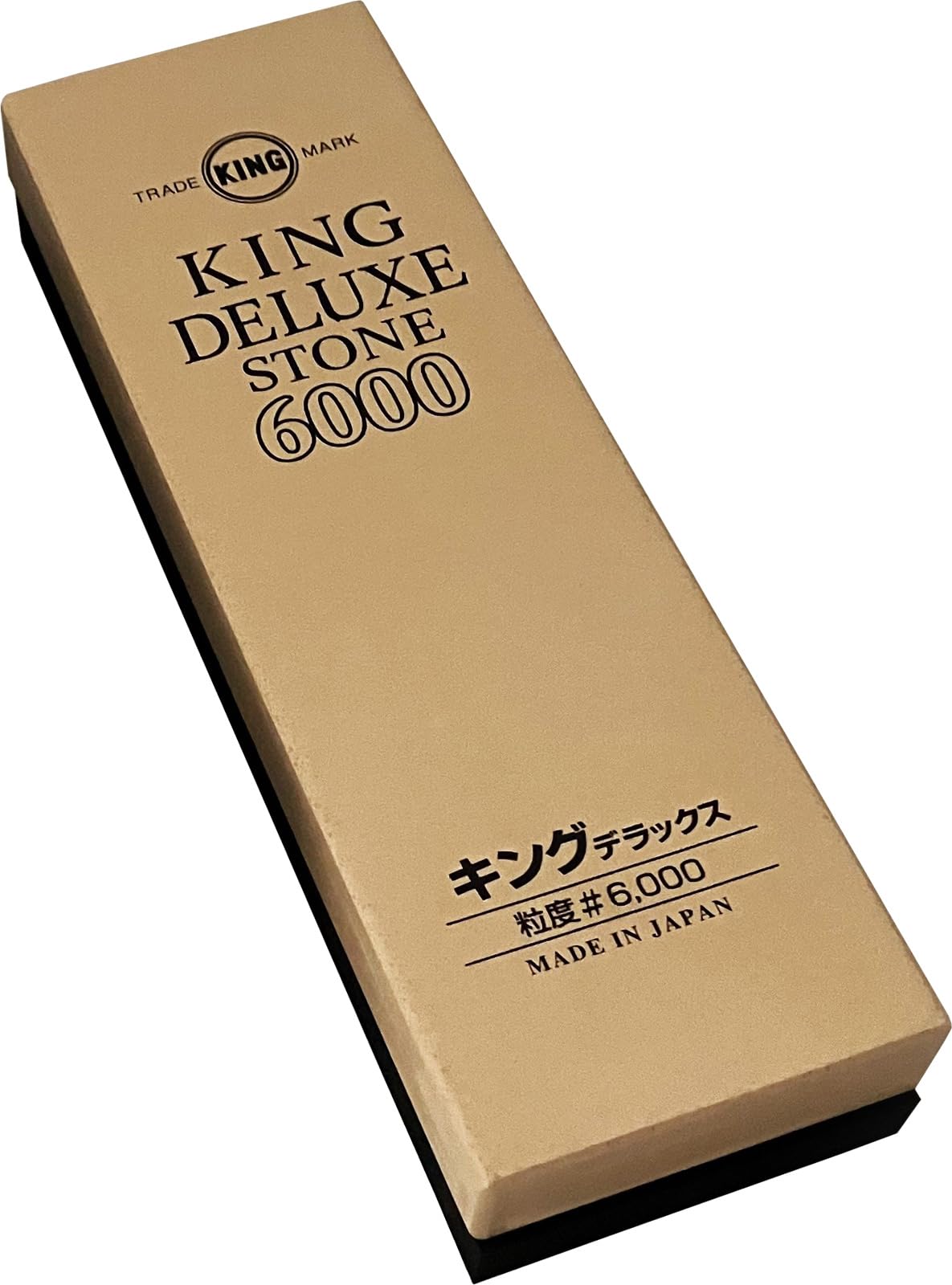

King Deluxe Standard Finish Blade 6000 Whetstone, (High-Quality Whetstone, Ultra-Finishing) No.