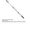 Pool Cleaning Telescopic Rod Non-Slip Grip Rust-Resistant Adjustable Length Extendable Pole for Efficient Pool Maintenance