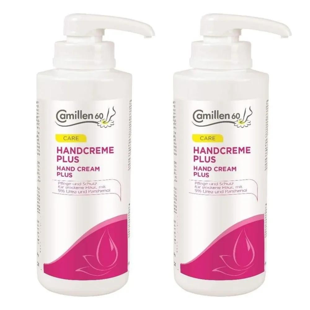 CAMILLEN60 Hand Cream Plus 500ml (2 Pieces) with Dispenser - Luxury Mini Hand Cream 2