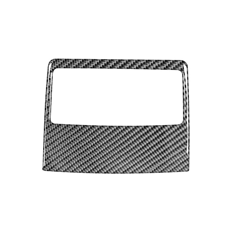 For BMW 3 Series E90 2005-2012 Accessories Carbon Fiber Interior Car Rear Air Conditioning Vents Decoration Stickers Trim Cover
