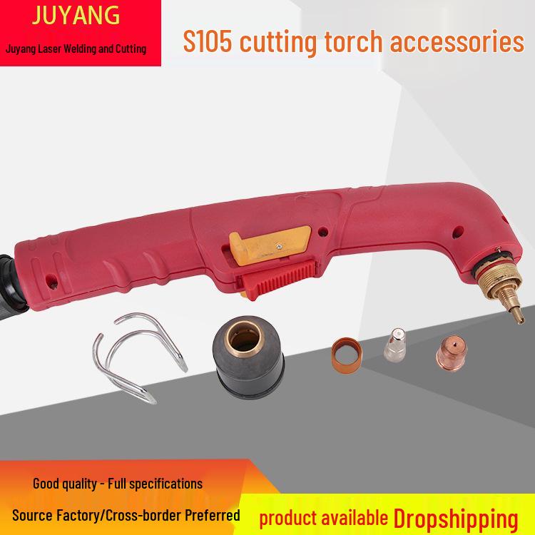S105 Electrode Nozzle & Protective Cap for S75 Cutting Torch - Includes PR0117 Nozzle, PD0119 Nozzle, and CB70 Electrode