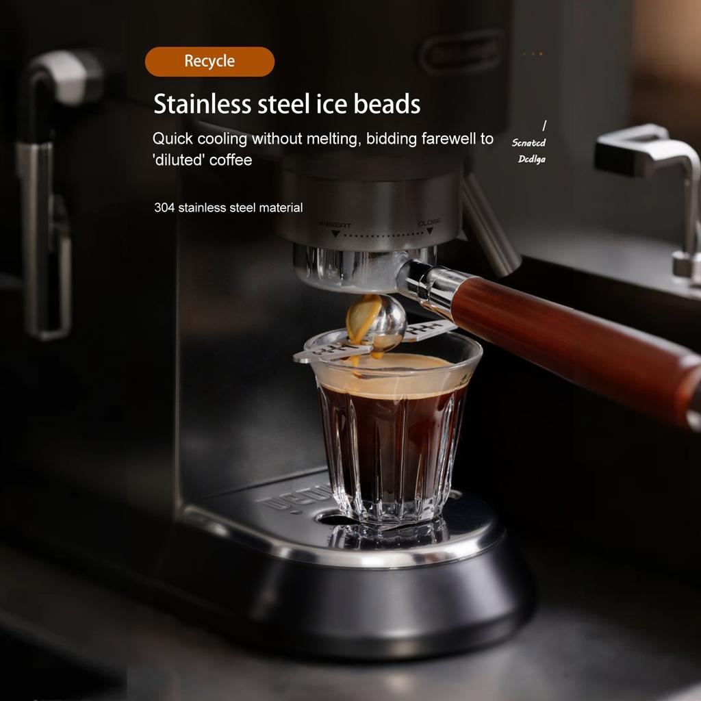 Stainless Steel Coffee Ball Enhances Reduces Acidity For Home Use