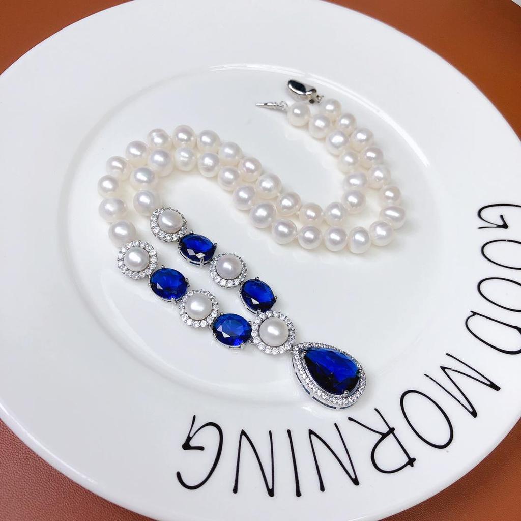 Elegant Zhuji Freshwater Pearl Necklace - Light Luxury Collarbone Chain for Parties and Daily Wear