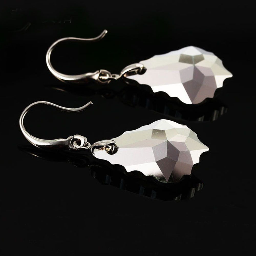 Trendy Temperament Gemstone Party Jewelry Rhinestone Dangle Drop Earrings Engagement Wedding