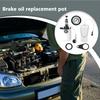 Auto Manuelles Bremsflüssigkeitsentlüftungsset 3L Vakuum Bremsdruckflüssigkeitspumpe Wechselflasche Fahrzeugwartungswerkzeug Motive Power Bleed