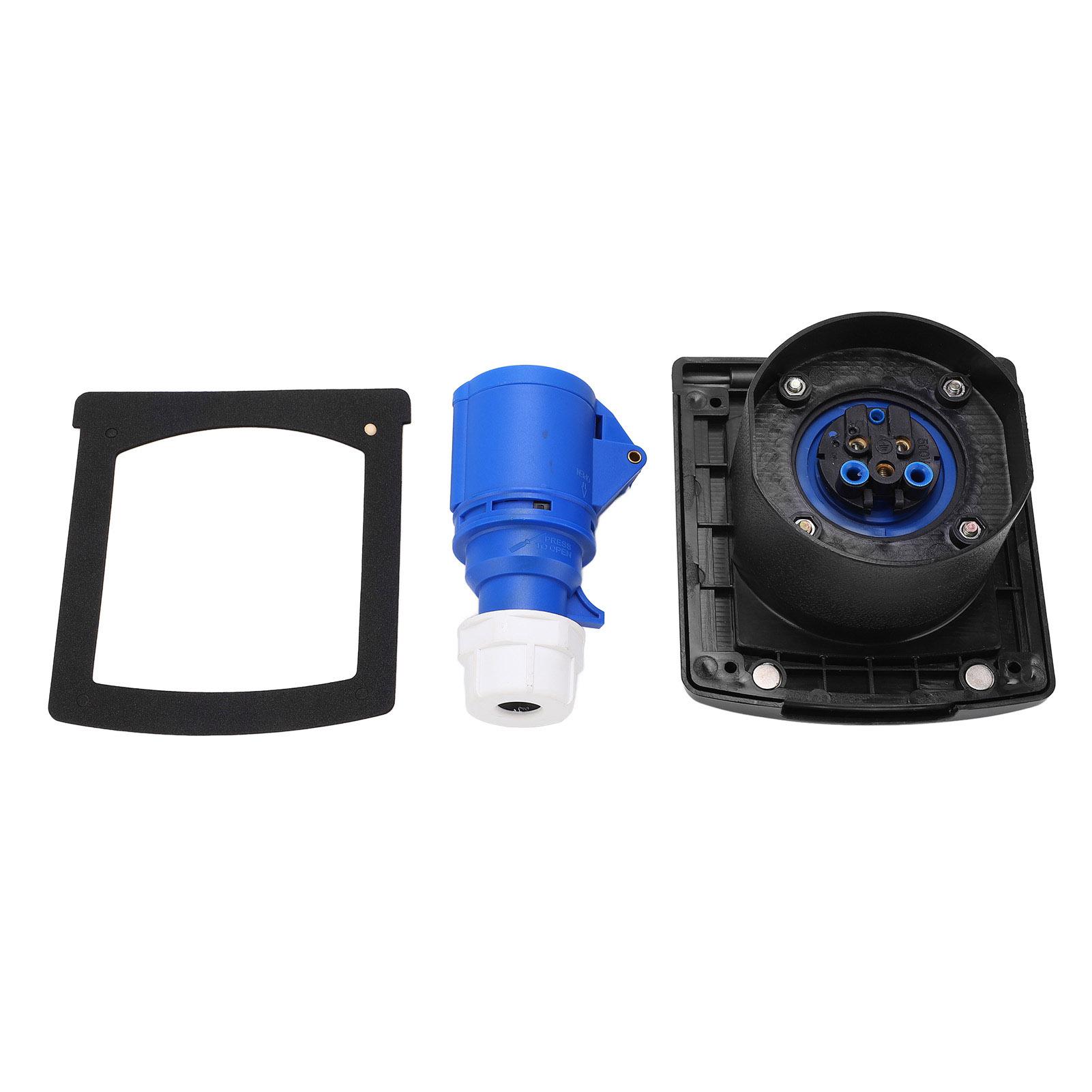 

Розетка живлення для RV 3-контактна зовнішня водонепроникна роз ємна гніздо вбудований монтаж 220В250В 16А