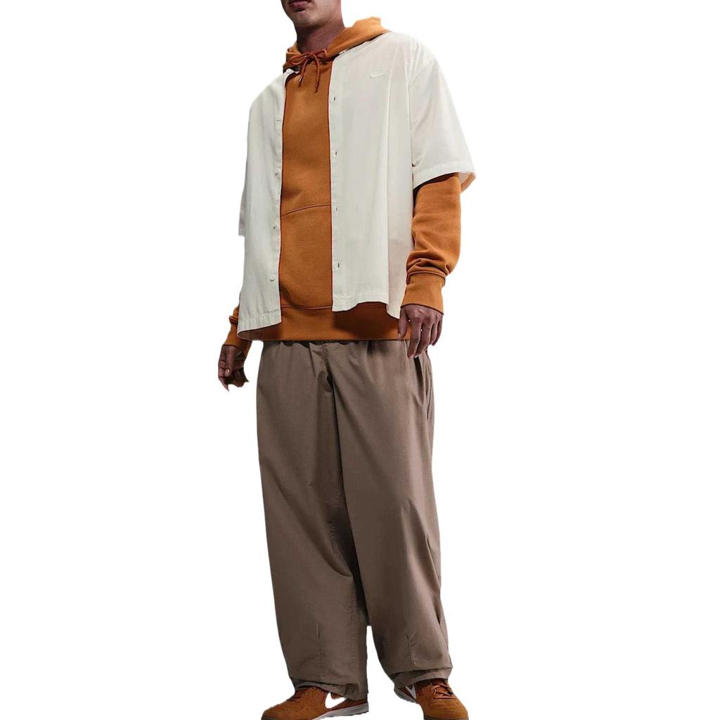 Nike Club SS25 Fashion Versatile Trendy Solid Color Short Sleeve T-Shirt Men Tops White HJ2030133