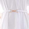 Versatile Women's Thin Leather Waist Belt - Trendy Fashion INS Style for Dresses and Coats