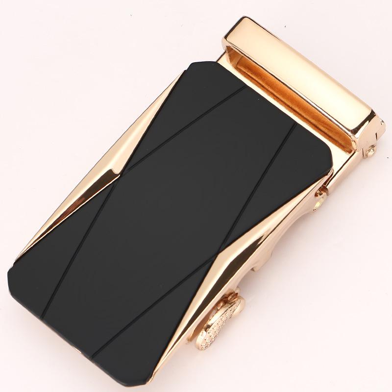 Wanpin 3.5CM Men's Automatic Belt Buckle - Casual & Business Waist Accessory