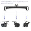 License Plate Bracket Kit for Rear Bracket Repair, Metal Plate Mount with Included Hardware for US Standard Plate