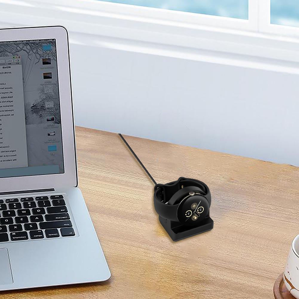 For Google Pixel Watch 2 Silicone Charger Stand Portable Wireless Charging Dock Holder for Pixel Watch 2 Accessories