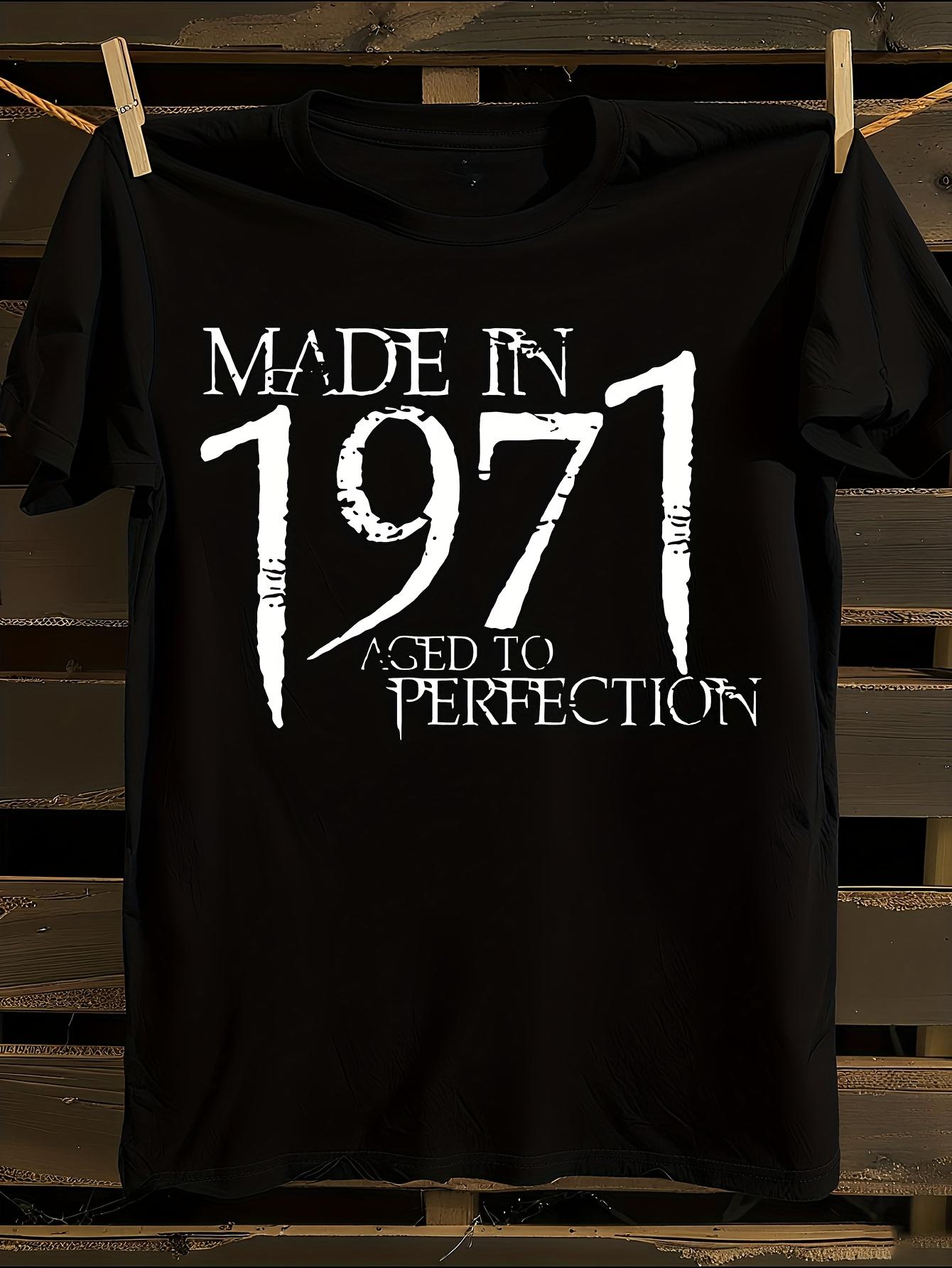 New Plus Vintage Tshirt Vintage 1971 Birthday Tshirt S