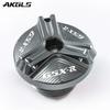 For Suzuki GSXR GSX-R 600 750 1000 1000 R/X Gsx-r1000 Accessories Front Brake Fluid Cap and Engine Oil Filler Cap Protection