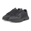 Puma Rs-Connect Mono Round Toe Lace-Up Low-Top Dad Sneakers Unisex Sneakers Black 375151-02