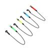 4PCS Wireless Fish Bite Indicator Arm Night Fishing Alarm Set for European Carp Fishing Counterweight Rocker ABS Stainless Steel