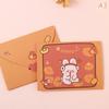 10PCS Cute Cartoon Gift Card Folded Envelope Greeting Card Holiday Wishes Thank You Gift Message Confession