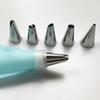 8Pcs/Set Silicone Icing Piping Cream Pastry Bag Nozzle Set DIY Cake Tips Set Cake Nozzle Kitchen