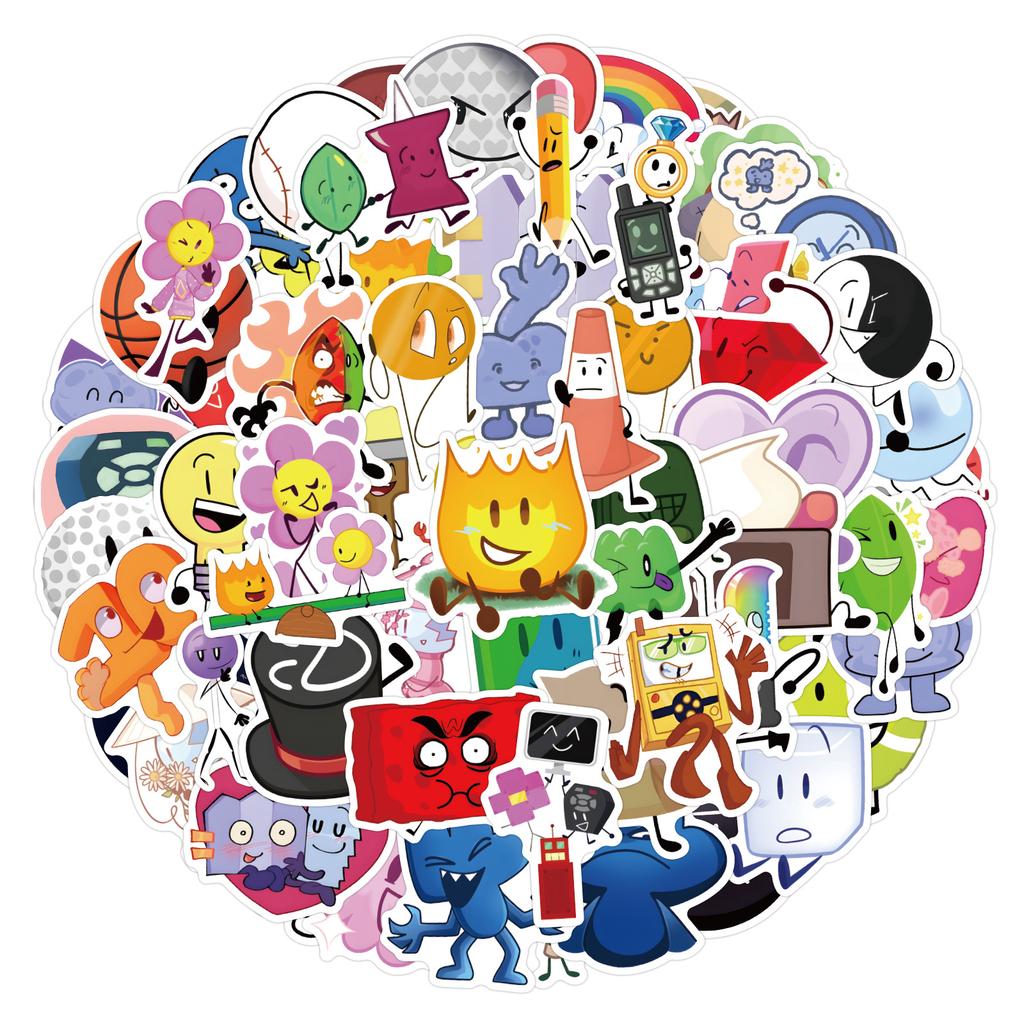 110 New Battle for Dream Island Graffiti Stickers Laptop Suitcase Stickers