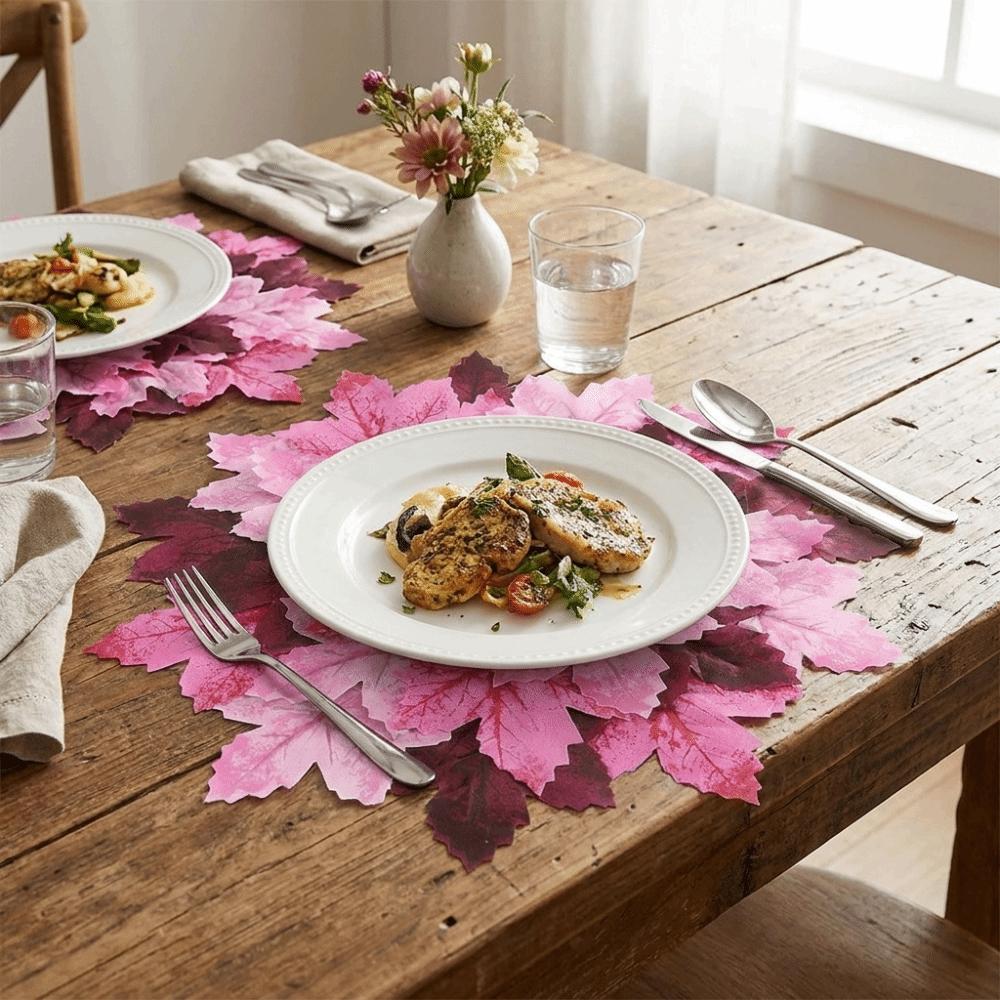 Quick Dry Thanksgiving Decorative Placemat Absorbent Kitchen Drying Mat Trivet Mat Home Decor