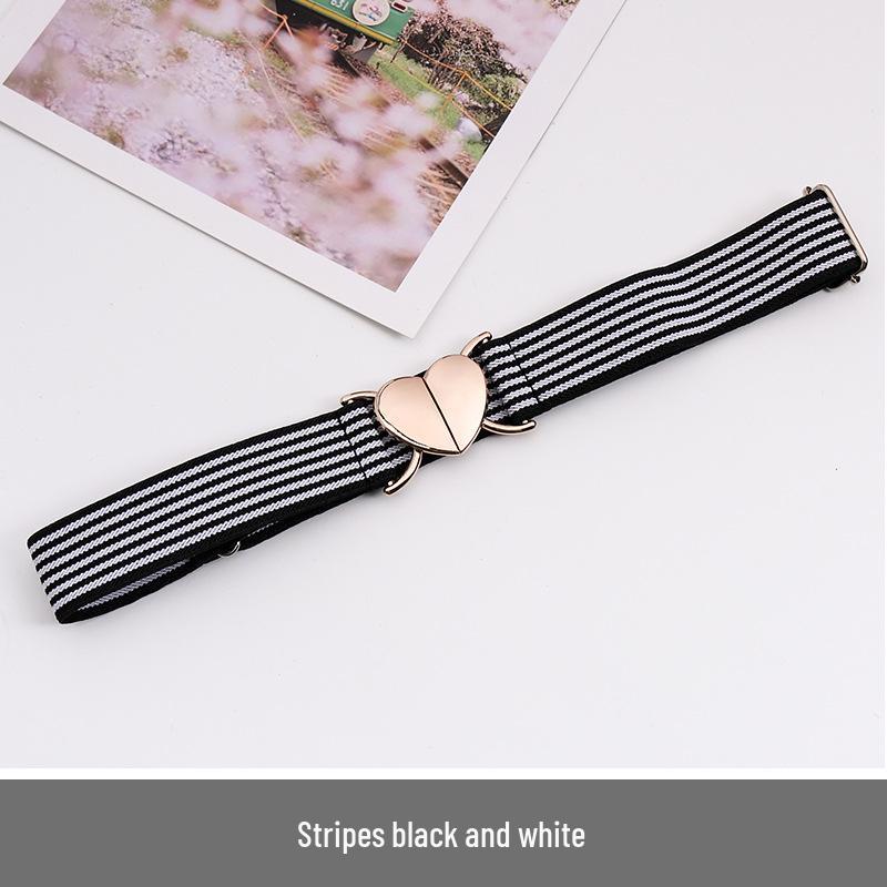 

Регулируемый эластичный плетеный ремень с крючком для мужчин и женщин Adjustable 55-85cm