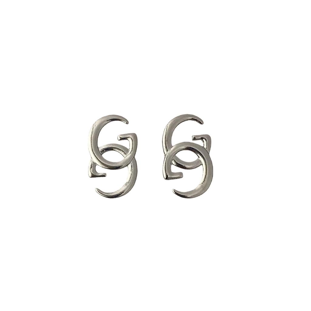 European & American Stylish Irregular Flower Stud Earrings for Women's Elegant Personality