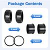 Easy Install Union Connector Replacement Kit For Intellichlor Salt Chlorinator 520595 IC20 IC15 IC40 IC60 And IC80 Model